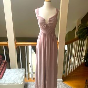 ASOS pretty light pink dress